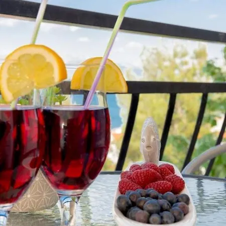 In Arbanija Mit Meerblick, Balkon, Klimaanlage, W-lan 5137-1